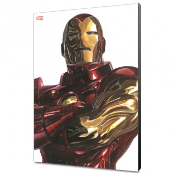 Laminage Marvel Heroes - Alex Ross - Iron Man - 30x45cm
