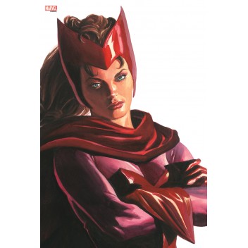 Laminage Marvel Heroes - Alex Ross - Scarlet Witch - 30x45cm