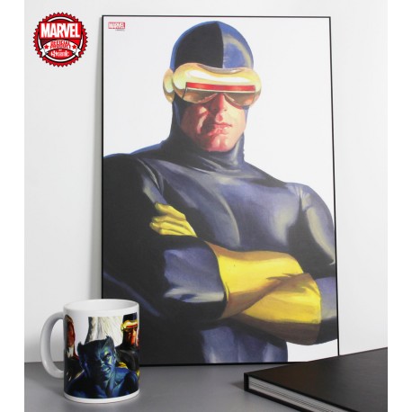 Wood panel Marvel Heroes - Alex Ross - 30x45cm - Semic Studio