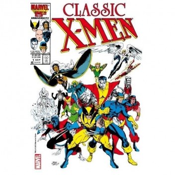 MARVEL STEEL COVER 01- CLASSIC X-MEN - GIANT SIZE