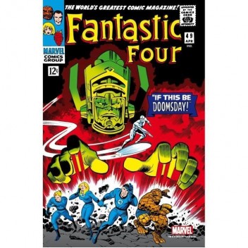 MARVEL STEEL COVER 02 - FANTASTIC FOUR 49 - GIANT SIZE