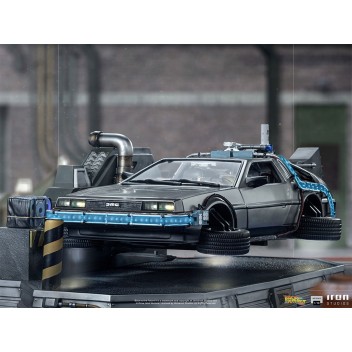 DeLorean Set Regular Version - Back to the Future Part II - Art Scale