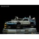 DeLorean Set Regular Version - Back to the Future Part II - Art Scale