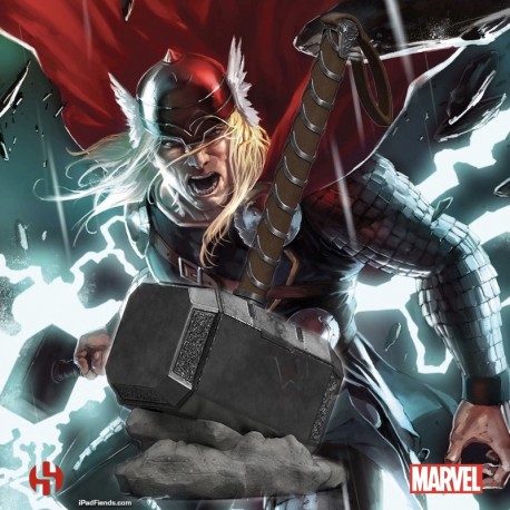 Marvel Thor Mjollnir - Deluxe Bust Bank - Semic Studio
