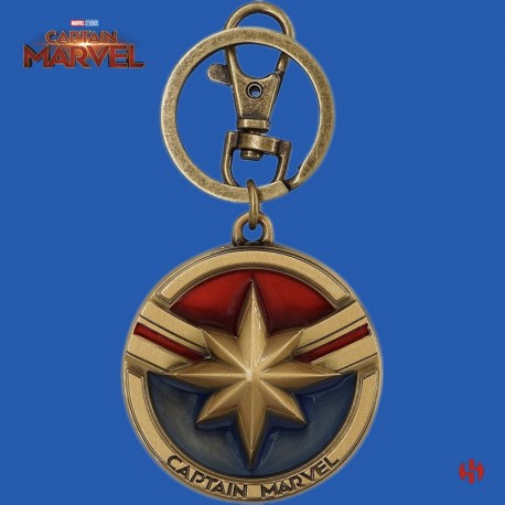Porte-Clés Captain Marvel Logo Metal - Marvel