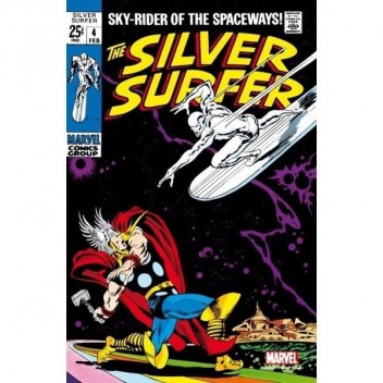 MARVEL STEEL COVER 06 - SILVER SURFER 4 - GIANT SIZE