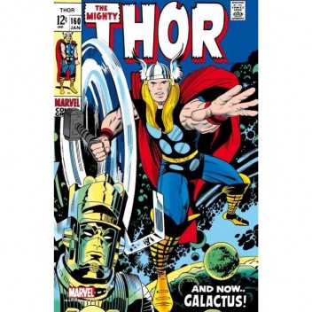 MARVEL STEEL COVER 07 - THOR 160 - COMICS SIZE