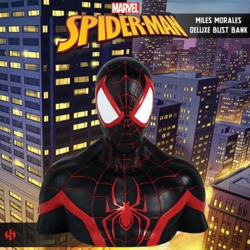 Marvel Spider-Man (Miles Morales) - Deluxe Bust Bank