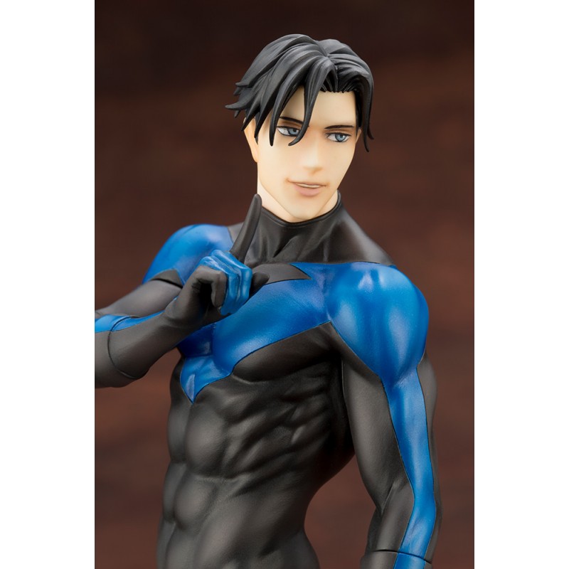 dc nightwing statue