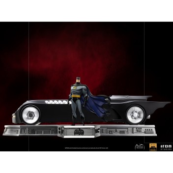 Batman and Batmobile - Batman the animated series - Art Scale 1/10