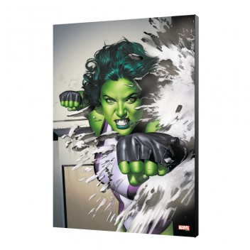 She-Hulk 03 - Mayhew 35x50cm wood panel