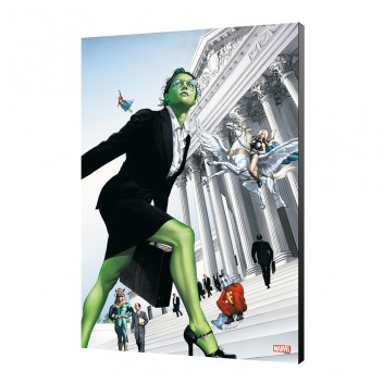 She-Hulk 04 - Mayhew 2 - 35x50cm wood panel