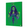 She-Hulk TV01 - Green - 35x50cm wood panel