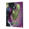She-Hulk TV02 - Purple 35x50cm wood panel