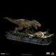 Rex and Donald Gennaro - Jurassic Park - Demi art scale 1/20