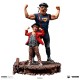 Sloth and Chunk art scale 1/10 - The goonies
