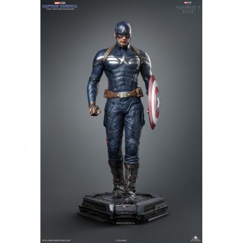 Marvel Statue Captain America 1/4 Infinity Saga Winter Soldier