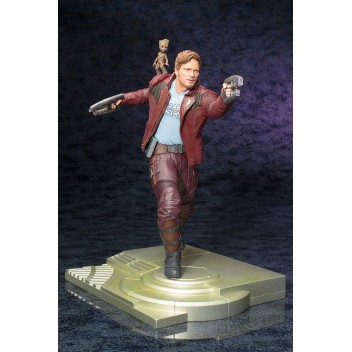 STAR-LORD WITH YOUNG GROOT - 1/6 ARTFX STATUE