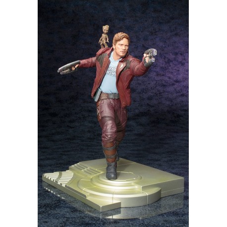 STAR-LORD WITH YOUNG GROOT - 1/6 ARTFX STATUE