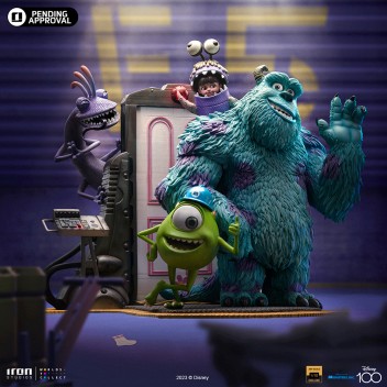 Monsters Inc - Deluxe art scale 1/10 statue