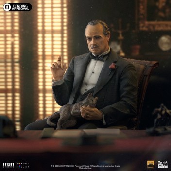 Don Vito Corleone - The Godfather deluxe Art scale 1/10 statue-618231954520