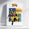X-Men 97 Wolverine wood panel 35 x 50cm