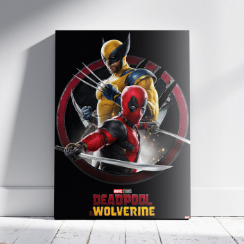 Tableau Deadpool & Wolverine 01 - 35x50cm - Action