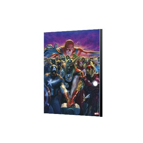 Marvel Heroes - Alex Ross - Scarlet Witch - 35x50cm Wood panel - Semic  Studio