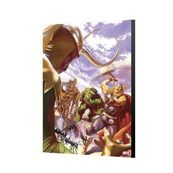ALL-NEW, ALL-DIFFERENT AVENGERS 1 - ALEX ROSS - AVENGERS LAMINAGE 40X