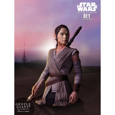 REY STAR WARS VII MINI BUST - GENTLE GIANT
