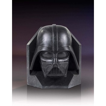 DARTH VADER STONEWORKS FAUX BRONZE BOOKENDS - STAR WARS