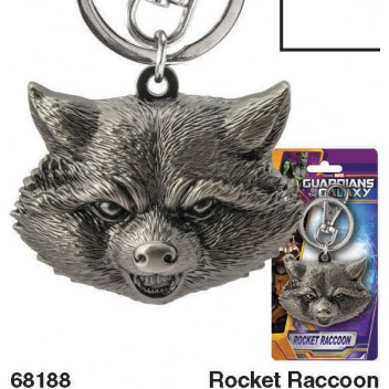 Rocket Raccoon Pewter Porte-Clés