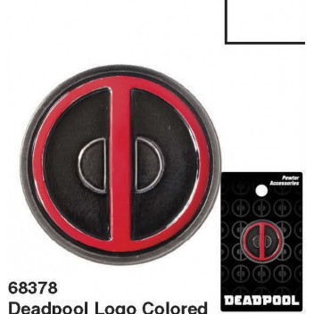 Deadpool Colored Label Pin