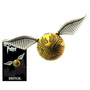 HARRY POTTER SNITCH PEWTER LABEL PIN
