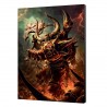 Khorn Daemonkin - Warhammer 40K - 35x50 wood panel