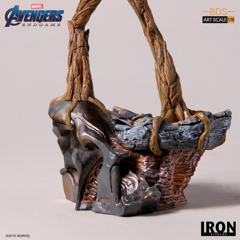 Figurine Groot, Avengers : Endgame, échelle BDS Art 1:10 (24 cm) – Iron  Studios Merchandise