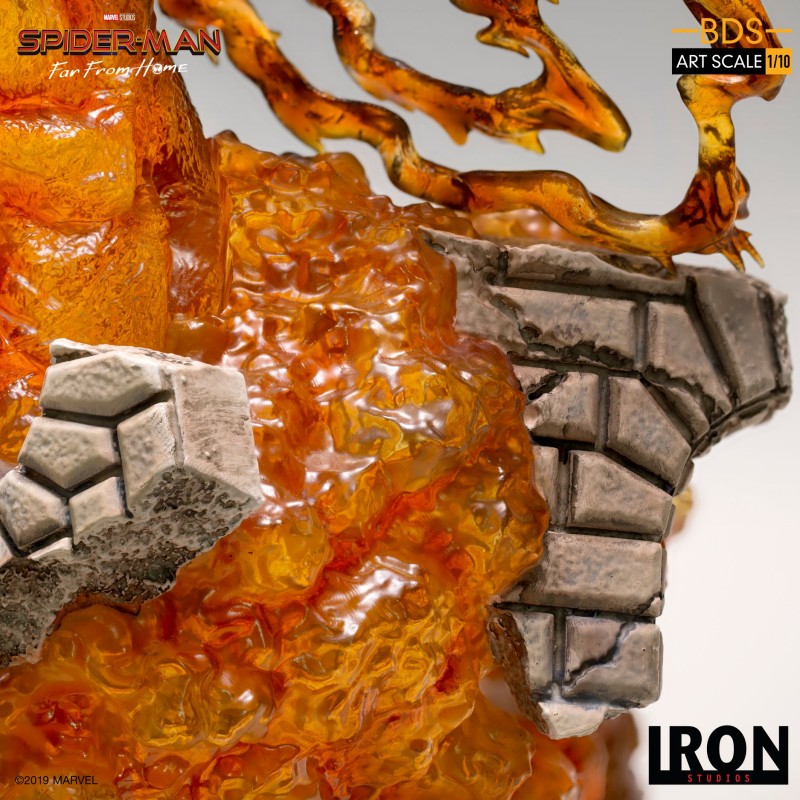 Far From Home Details about   IRON STUDIOS Molten-Man BDS Art Scale 1/10 Spider-Man